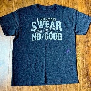 EUC Kids HARRY POTTER T-Shirt size S grey